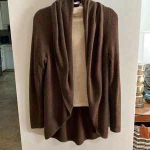 Chocolate Brown Cocoon Cardigan